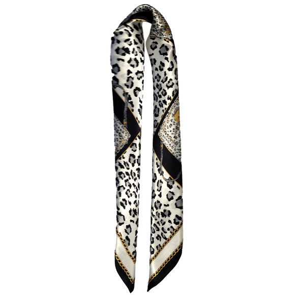 NWT Genuine 100% Mulberry Silk Satin Scarf 25"x25" Medium Square Shawl Wrap 5726 - Picture 7 of 7